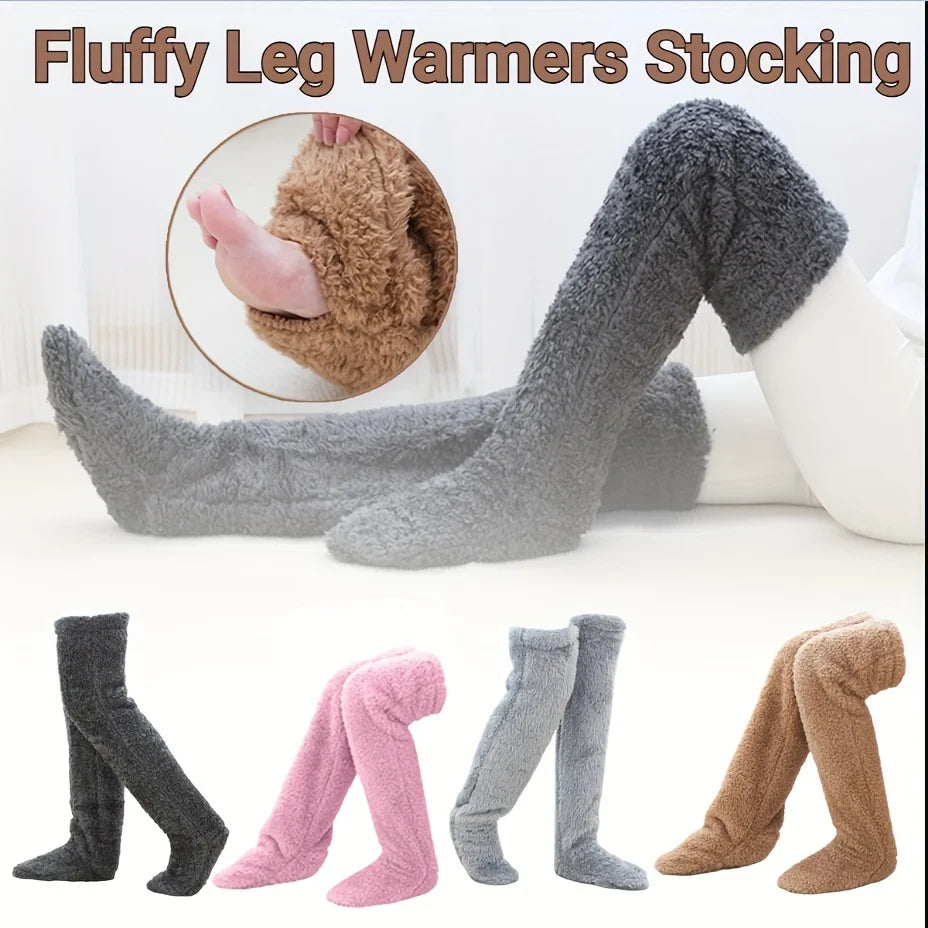 Extra Fuzzy Leg Warmers