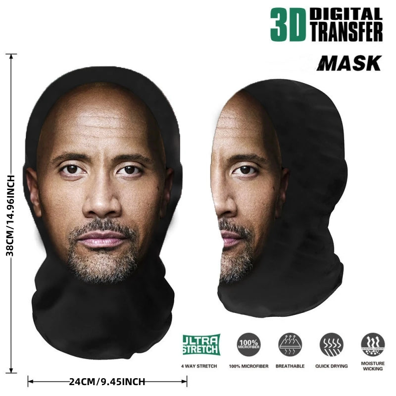 Full Face Celebrity Mesh  Mask Party Supplies Cosplay Props Novel